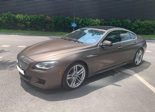 BMW 650i Gran Coupe ngoại thất độc nhất Việt Nam rao giá hơn 2 tỷ đồng, ODO sau 5 năm khiến nhiều người ngạc nhiên