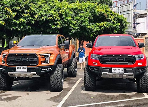 Dân chơi Thái Lan 'lột xác' Ford Ranger và Everest thành xe F150 cực độc