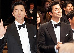 Hot lại loạt ảnh tài tử "Train to Busan" Gong Yoo như người khổng lồ tại LHP Cannes, camera phóng viên quốc tế không dìm nổi