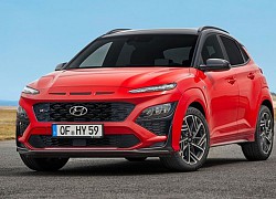 Hyundai Kona 2021 cải tiến ngoại hình, tăng lực động cơ