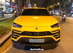 Lamborghini Urus vàng với gói carbon gây chú ý về tay người chơi Sài Gòn