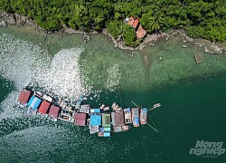 Làng chài nổi cổ xưa trên miền di sản thiên nhiên thế giới