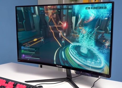 ViewSonic VX2718 Cong 1500R, 165Hz, trải nghiệm game ổn