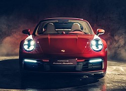 Cận cảnh Porsche 911 Targa 4S Heritage Design Edition