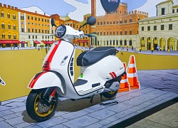 Chi tiết Vespa GTS 150 Racing Sixties tại Việt Nam