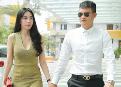 Công Vinh lộ clip mặt đơ không cảm xúc khi vợ ăn diện sexy biểu diễn, Thuỷ Tiên đăng hẳn status "reaction" ngay và luôn