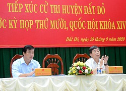 Đoàn Đại biểu Quốc hội tỉnh tiếp xúc cử tri huyện Xuyên Mộc và Đất Đỏ