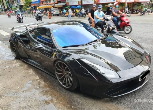 Ferrari 488 GTB độ Liberty Walk hơn 3 tỷ, độc nhất Việt Nam