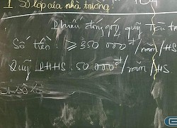 Giáo viên cấp 3 Marie Curie ở Sài Gòn ép phụ huynh đóng quỹ ít nhất 350 ngàn