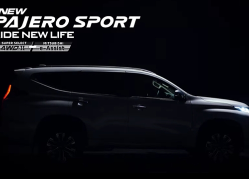 Hé lộ những trang bị hiện đại trên Mitsubishi Pajero Sport sắp ra mắt