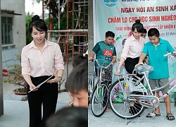 Lucy Như Thảo xúc động trao học bổng cho trẻ em nghèo tại quê hương