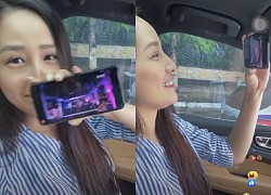 Mai Phương Thuý đúng là u mê: Vừa nghêu ngao hát nhạc Noo Phước Thịnh đã quay ra tít mắt khen vì chàng quá đẹp trai