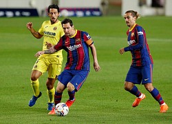 Messi lập công, Barcelona thắng đậm Villarreal