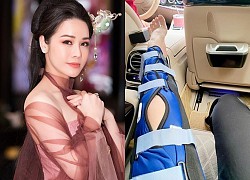 Nhật Kim Anh bị ngã rách dây chằng