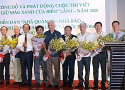 Phát động cuộc thi viết "Cùng giữ màu xanh của biển"