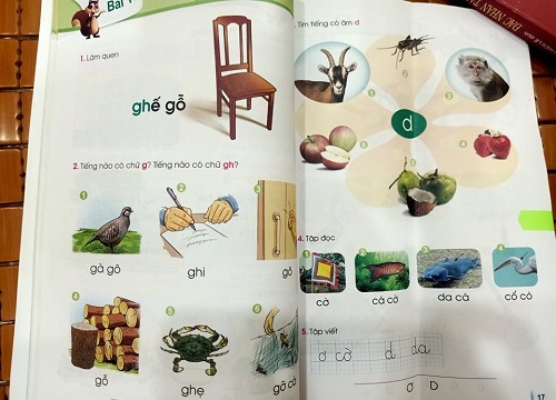 Sách giáo khoa Tiếng Việt 1 (tập 1) in lỗi: Phụ huynh than trời vì con thiếu bài