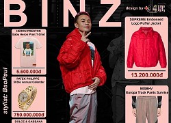 Thời trang Rap Việt: Binz mặc đồ 'thường thường' nhưng đeo đồng hồ 750 triệu đồng