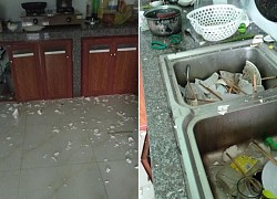 Vợ đi làm cả ngày, nhờ chồng rửa bát hộ và cái kết cay đắng: Cái bát mẻ cũng không còn mà ăn