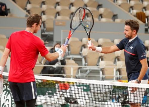 Wawrinka loại Murray tại vòng một Pháp mở rộng