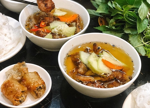 4 quán bún chả Hà Nội ở TP.HCM