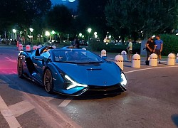 Lamborghini Sián mui trần hơn 85 tỷ đồng lần đầu lăn bánh