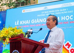 Phát động Chương trình trao tặng mũ bảo hiểm cho học sinh lớp 1 toàn quốc