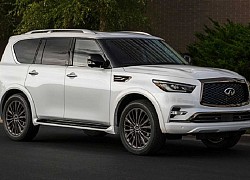 "Soi" SUV hạng sang Infiniti QX80 2021 gần 1,6 tỷ đồng