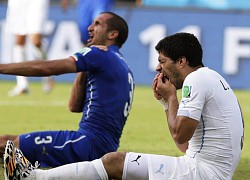 Suarez gặp lại 'cố nhân' Chiellini