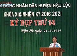 Thanh Hóa: Ông Nguyễn Minh Hoàng được bầu giữ chức Chủ tịch UBND huyện Hậu Lộc