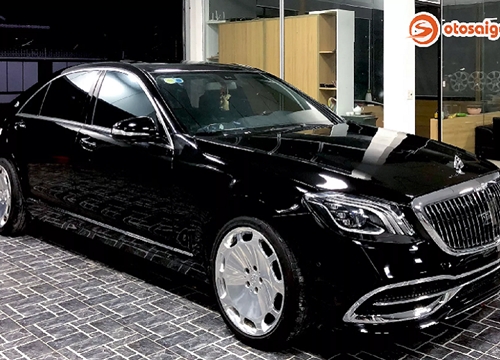 Thợ Việt độ Mercedes-Benz S500 cũ lên Maybach chỉ 390 triệu đồng