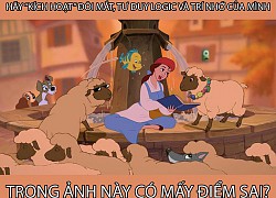 Có mấy điểm sai trong ảnh của Disney?