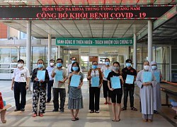 COVID-19: Nữ cán bộ CDC Quảng Nam xuất viện