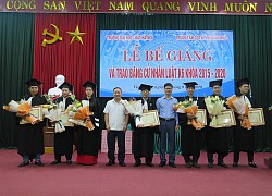 Đại học Luật Hà Nội trao Bằng cử nhân Luật K6 đào tạo tại Vĩnh Phúc