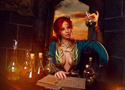 Hút hồn với cosplay nàng phù thủy nóng bỏng Triss trong The Witcher 3