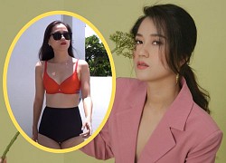 Lâm Vỹ Dạ diện bikini gợi cảm, mừng sinh nhật cùng Hứa Minh Đạt