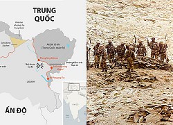 Lính Trung Quốc bị nghi vác đao, dàn quân gần Ấn Độ