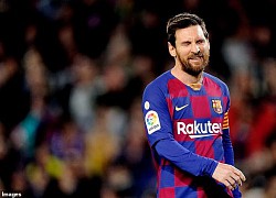 Messi trở lại tập luyện cùng Barcelona