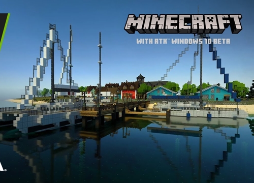 Minecraft trông thế nào với sức mạnh đồ họa siêu tưởng của RTX 30 Series ?