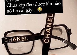 Trang Anna khóc ròng vì mua kính Chanel 8 triệu chưa kịp đeo đã gãy, bạn trai còn "to gan" trêu chọc