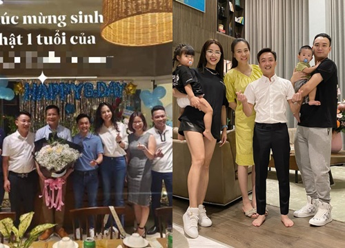 Tụ họp cùng công ty, Đàm Thu Trang chiếm trọn spotlight vì lần đầu lộ body sau 1 tháng sinh: Nuột thế này mà sao cứ giấu mãi?