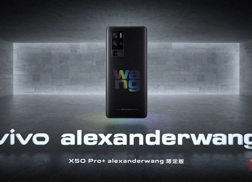 Vivo X50 Pro+ Alexander Wang Edition ra mắt: giới hạn 1.000 chiếc, giá 878 USD