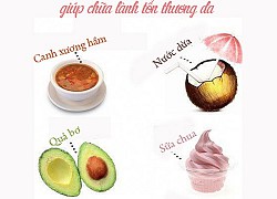 10 thực phẩm giúp chữa lành tổn thương da