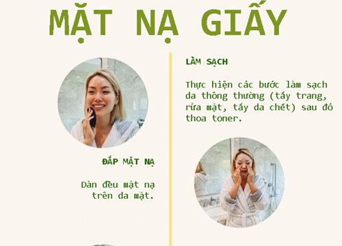 Cách đắp mặt nạ giấy chuẩn chỉnh