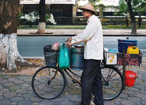 Chiếc xe đạp tào phớ - Ước mơ tuổi thơ sống lại trong ký ức của bao người dân Hà Nội