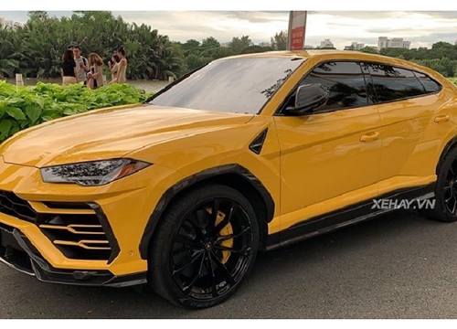 Dân chơi Sài Gòn chi hơn 20 tỷ "tậu" Lamborghini Urus full carbon