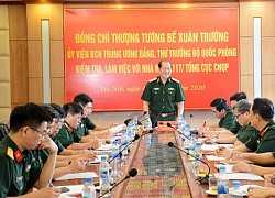 Đoàn công tác Bộ Quốc phòng kiểm tra và làm việc tại Nhà máy Z117