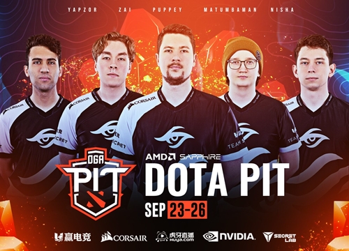 Dota 2: Secret, OG và Nigma sẵn sàng nghênh chiến tại giải đấu 175,000 USD vào cuối tháng