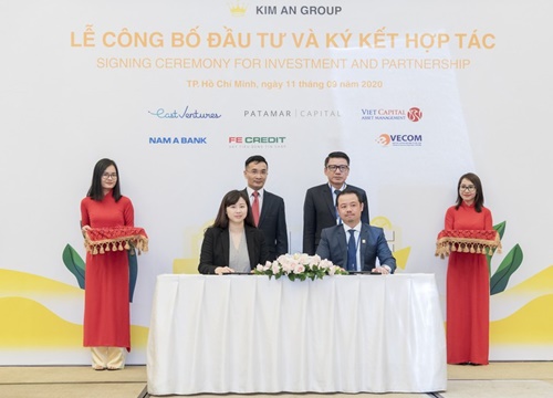 Nhiều ngân hàng và công ty tài chính ký hợp tác với Kim An Group