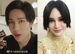 Tấm ảnh gây lú nhất Weibo hôm nay: Đây là mỹ nam Vương Nhất Bác hay "Lady Gaga Trung Quốc" Thượng Văn Tiệp?