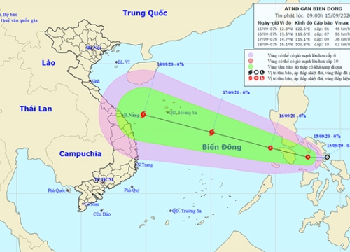 Áp thấp nhiệt đới sắp vào Biển Đông, khả năng mạnh thành bão